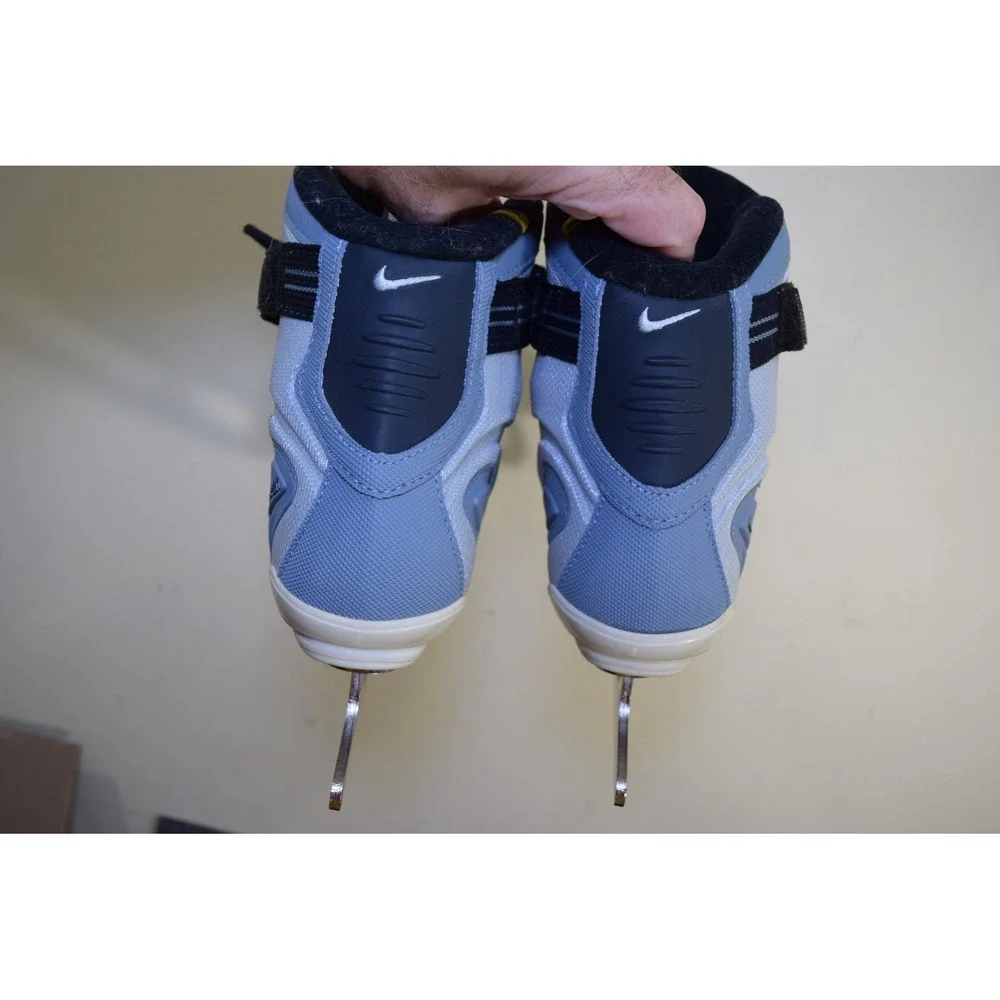 NIKE x L.L. Bean Flexposite Ice Skates Gray Blue BOYS GIRLS KIDS 1